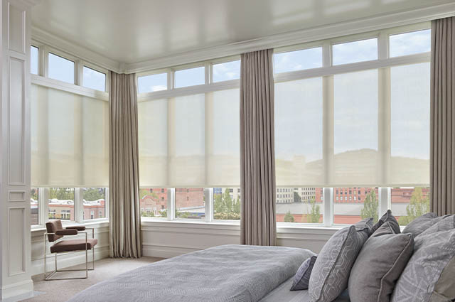 Roller Screen Shades From Local Blind Company In Denver Colorado