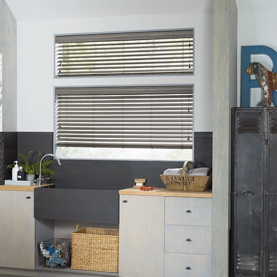 Hunter Douglas Everwood Alternative Wood Blinds From Window Covering Company In Aurora CO