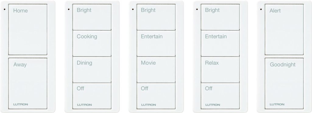 Lutron Pico Scene Keypad RA2 Select for Colorado homes