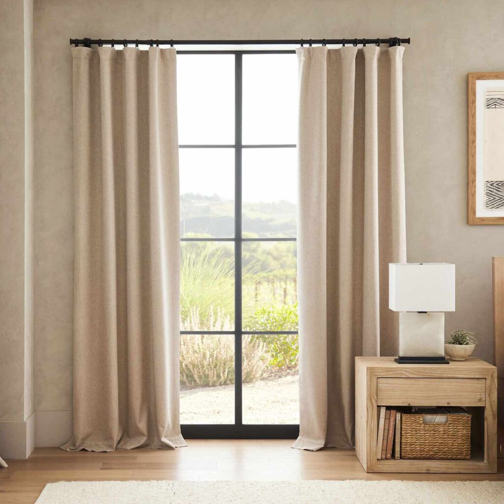 blackout curtains