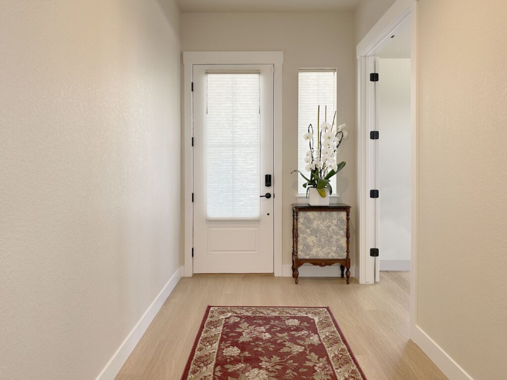 Hunter Douglas Applause Cellular Shades with UltraGlide, Top-Down Bottom-Up, and Light Filtering Fabric for Colorado Home Entryway