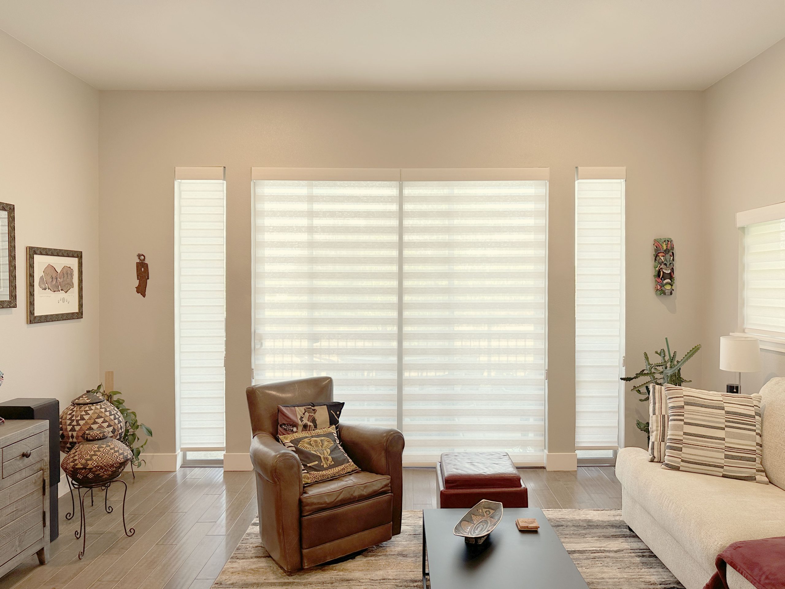 designer banded shades for colorado homes