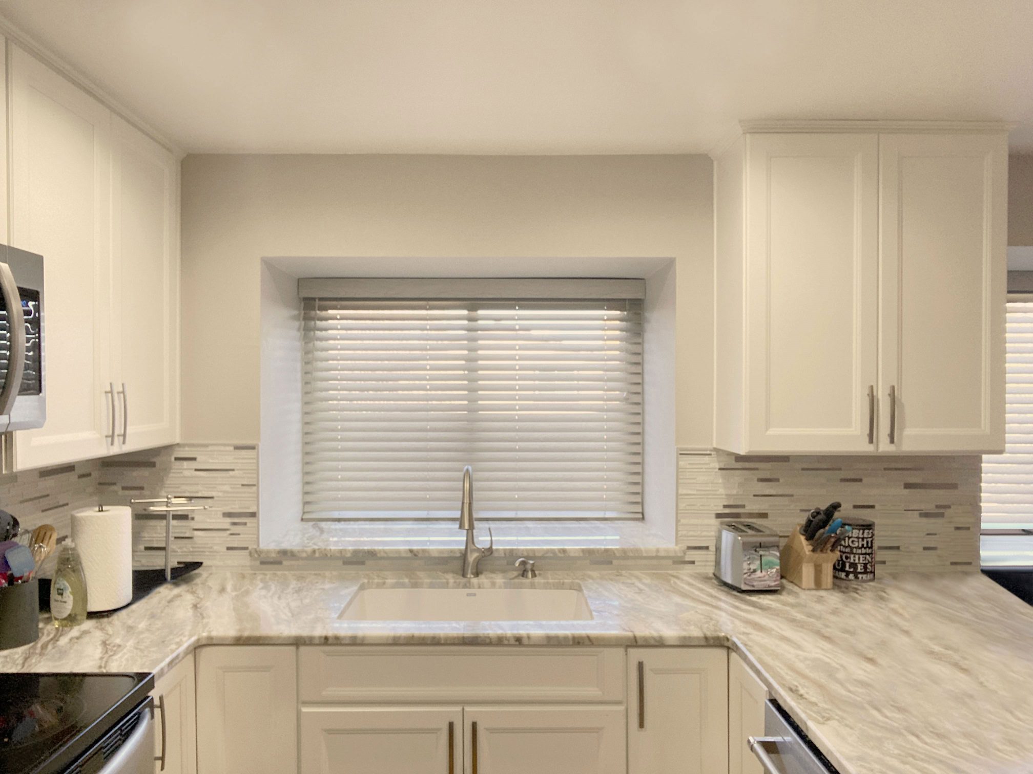 Parkland® Natural Wood Blinds with cord lock for modern Boulder homes.