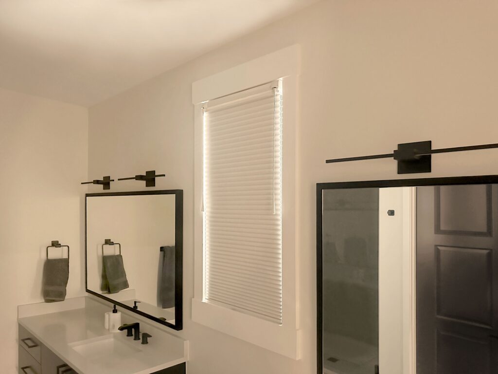 Energy-Efficient Hunter Douglas Duette Cellular Shades with UltraGlide operation and Duolite light control system for Colorado homes