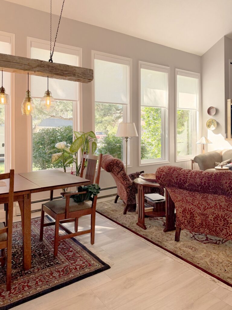 Motorized roller shades for Westminster, CO home