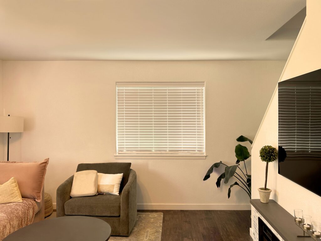 Cordless blinds installed in Greenwood Village
