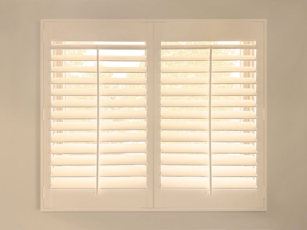 Hunter Douglas Heritance Hardwood Shutters installed in Greenwood Village home