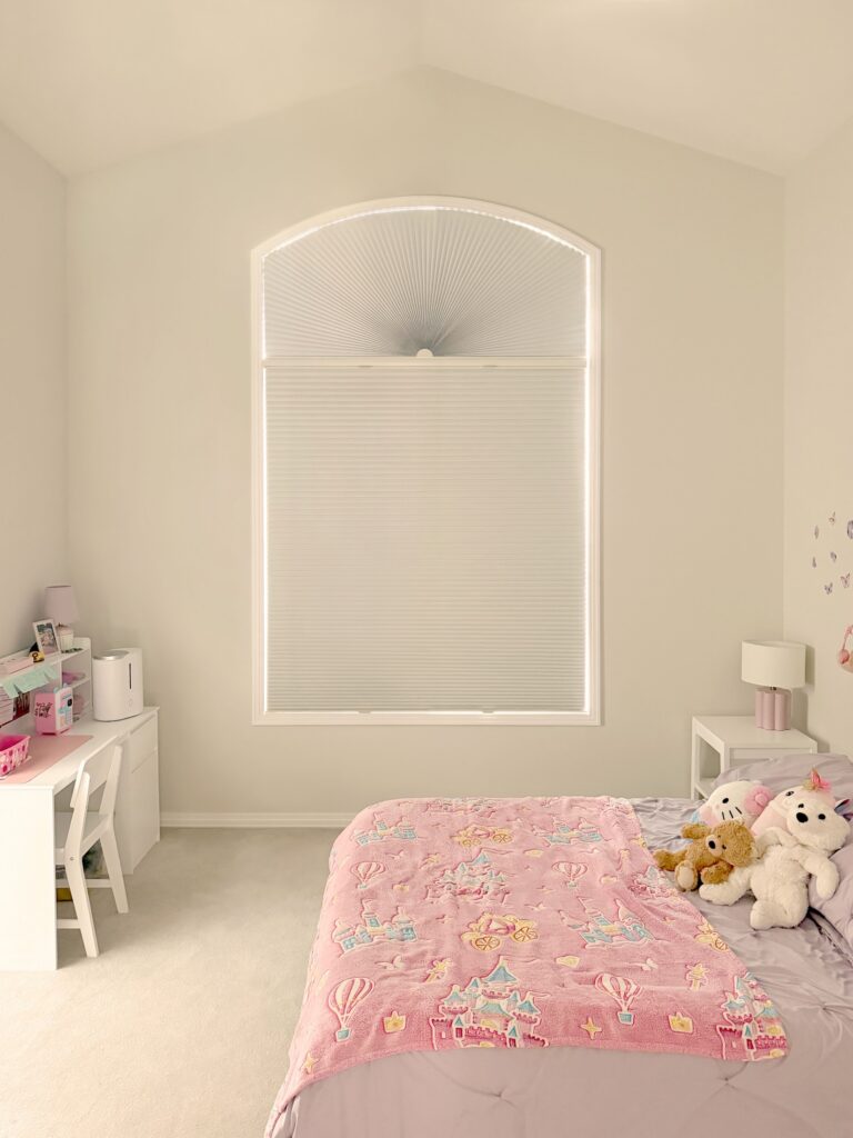 Energy-efficient window coverings for specialty window shapes