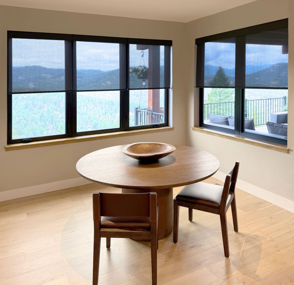 Screen shades for lone tree colorado homes