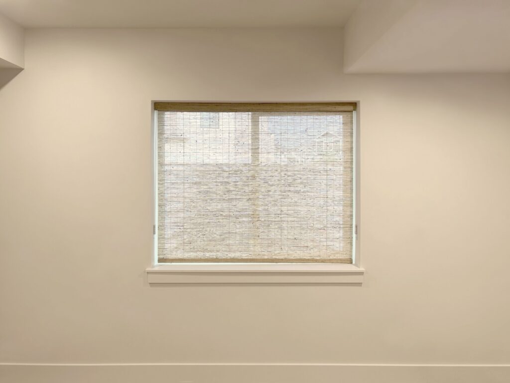 Custom Hunter Douglas Provenance Woven Wood Shades for Arvada Home