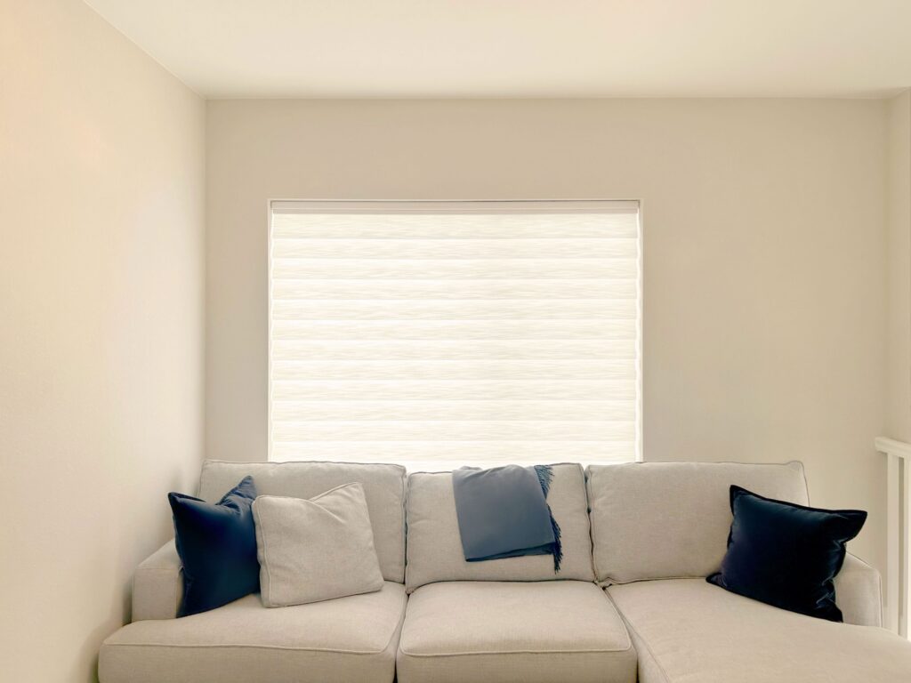 Motorized Hunter Douglas Vignette Roman Shades for Loveland, Colorado Homes